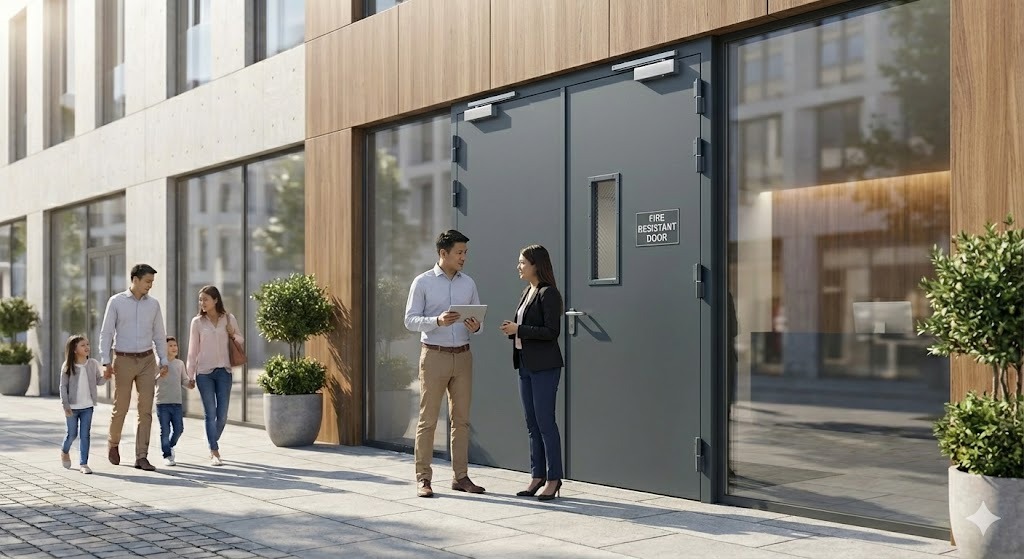 ประตูเหล็กทนไฟ