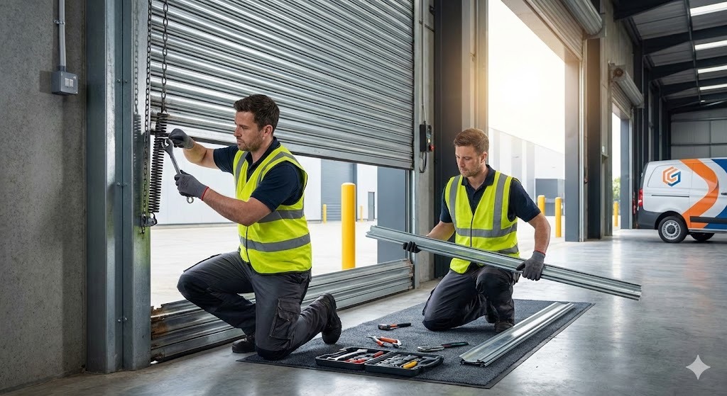 ซ่อมประตูม้วน