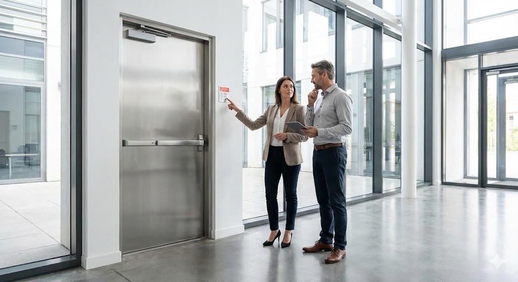 ประตูเหล็กทนไฟ