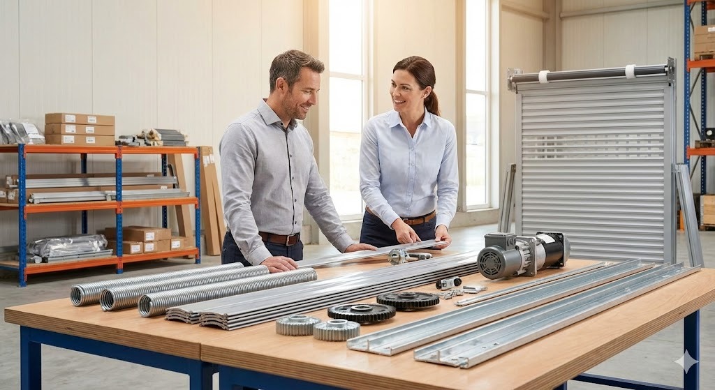 อะไหล่ประตูม้วน