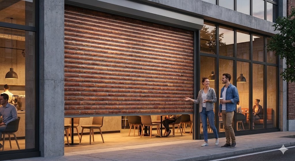 ประตูม้วนลายก่ออิฐ