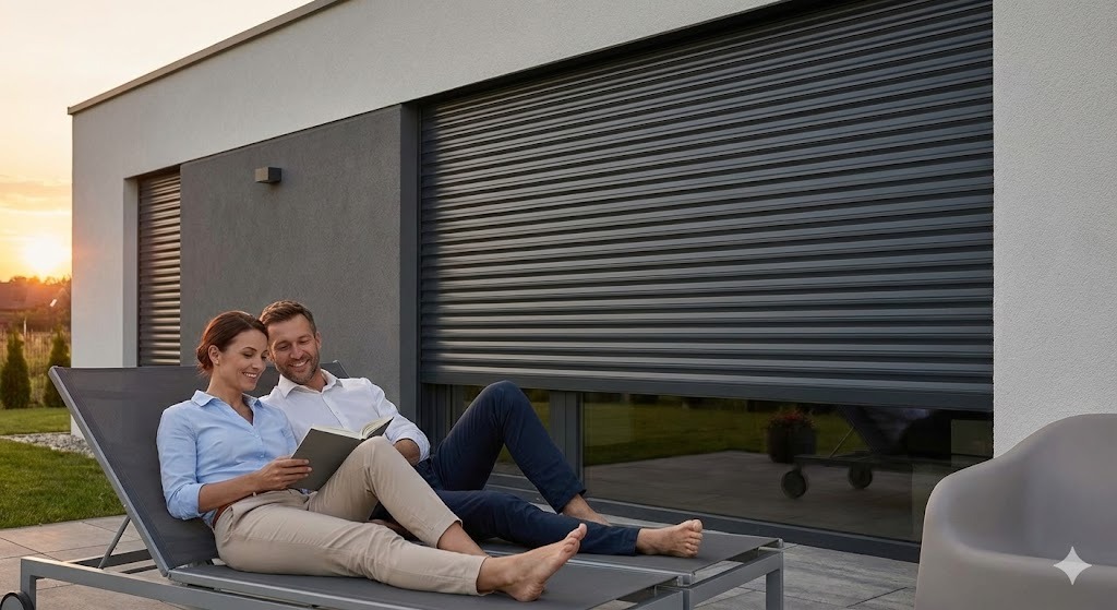 ประตูม้วนเสียงเงียบ