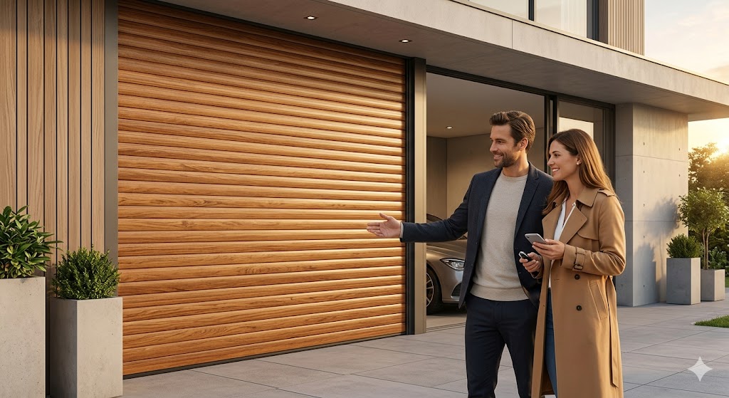 ประตูม้วนลายไม้